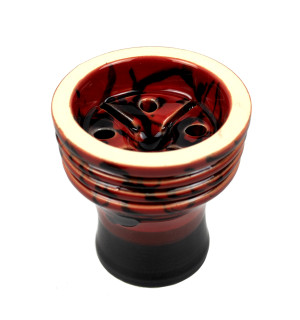 Чаша для кальяна Sweet Bowls Unika Glaze Red