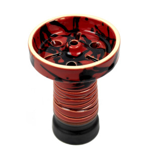 Чаша для кальяна Sweet Bowls Rubicon Glaze Red