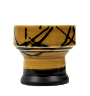 Чаша для кальяна Sweet Bowls Ring Glaze Yellow