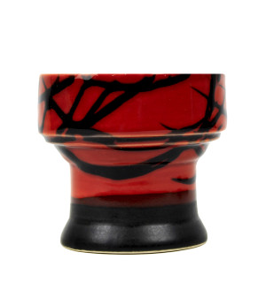 Чаша для кальяна Sweet Bowls Ring Glaze Red