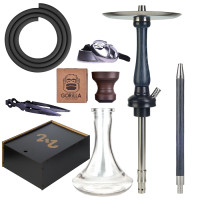 Кальян 2X2 Hookah Medium Blue Full Set 54 см
