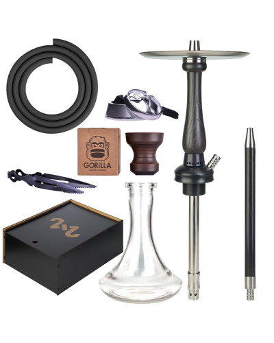 Кальян 2X2 Hookah Medium Red Full Set 54 см