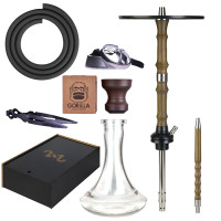 Кальян 2X2 Hookah V1.1 Dark Green Full Set 65 см