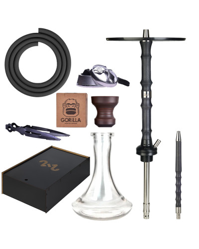 Кальян 2X2 Hookah V1.1 Graphite Full Set 65 см