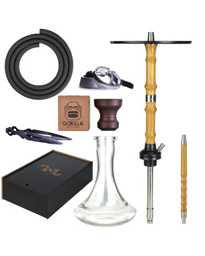 Кальян 2X2 Hookah V1.1 Gold Full Set 65 см