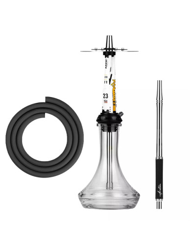 Кальян Amotion Valve AM23 White and Yellow 52 см