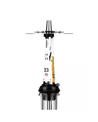 Кальян Amotion Valve AM23 White and Yellow 52 см - фото 2