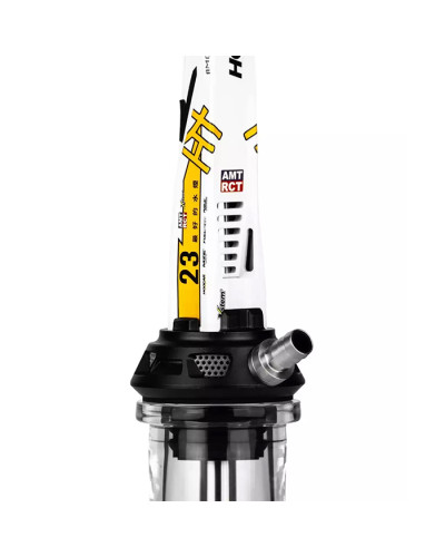 Кальян Amotion Valve AM23 White and Yellow 52 см - фото 4