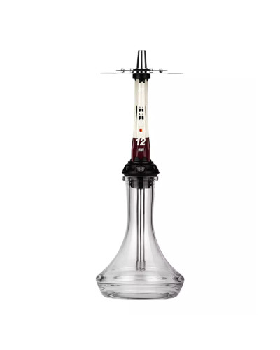 Кальян Amotion Valve GT12 White and Red 52 см - фото 5