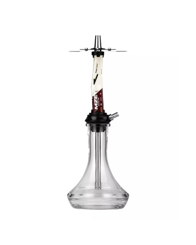 Кальян Amotion Valve GT12 White and Red 52 см - фото 6