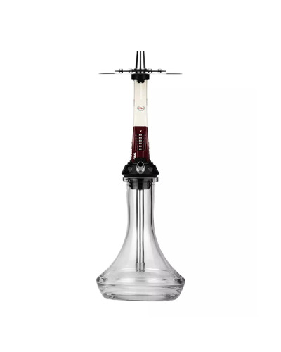 Кальян Amotion Valve GT12 White and Red 52 см - фото 7