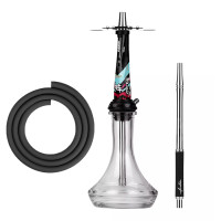 Кальян Amotion Valve MZ54 Black and Blue 52 см