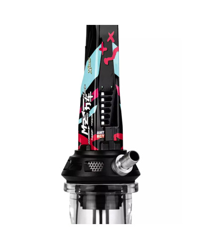 Кальян Amotion Valve MZ54 Black and Blue 52 см - фото 4