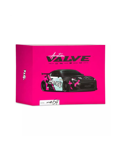 Кальян Amotion Valve MZ54 Black and Blue 52 см - фото 8