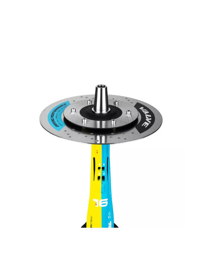 Кальян Amotion Valve X16 Blue and Yellow 52 см - фото 3
