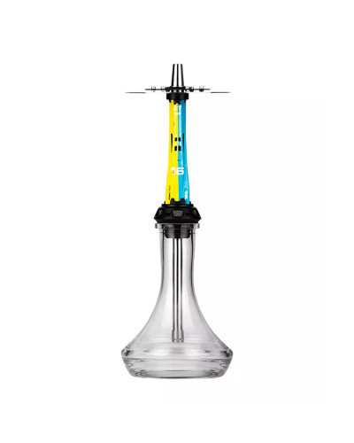 Кальян Amotion Valve X16 Blue and Yellow 52 см - фото 5