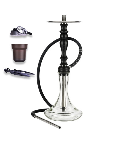 Кальян Aroma Hookah Bravo Black Full Set 63 см