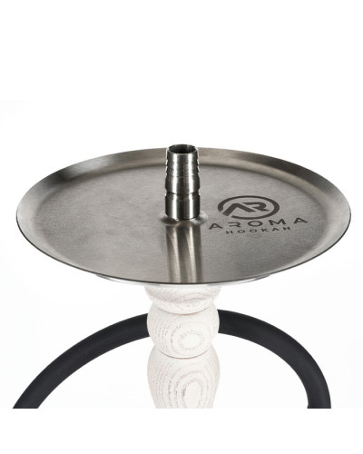 Кальян Aroma Hookah Bravo White Full Set 63 см - фото 2