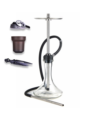Кальян Aroma Hookah Classic Silver Full Set 63 см