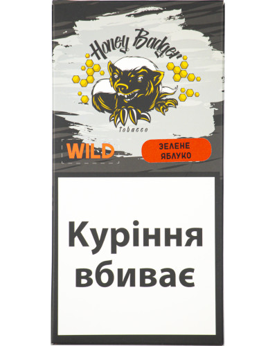 Табак для кальяна Honey Badger Wild Зеленое яблоко 100 г
