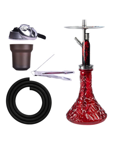 Кальян Storm Bomber Igla Red повний комплект 55 см