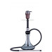 Кальян T-Hookah Transformer Silver Black на колбі Craft Gray 65 см - фото 2