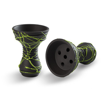 Чаша Gusto Bowls Killa Classic Black and Green - фото 13