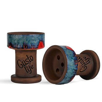 Чаша Gusto Bowls Rook Classic Blue and Red - фото 17