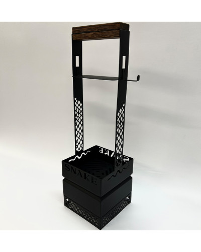 Кошик для вугілля Snake Hookah Black