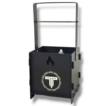 Корзина для угля T-Hookah Cube Big Black - фото 21