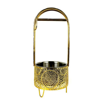 Корзина для угля Yahya Aztec Gold Mini - фото 25