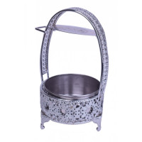 Кошик для вугілля Yahya Deep Mini Silver