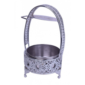 Корзина для угля Yahya Deep Mini Silver - фото 2