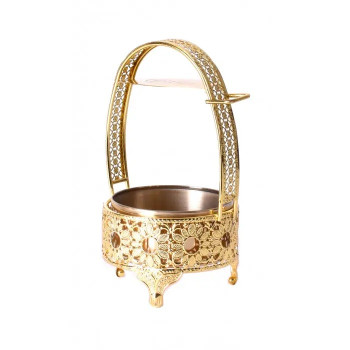 Корзина для угля Yahya Deep Gold - фото 22