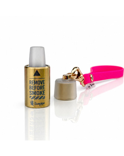 Персональний мундштук Sunpipe Gold CAPSULA Pink