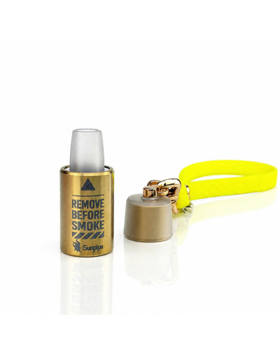 Персональний мундштук Sunpipe Gold CAPSULA Yellow