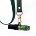 Персональний мундштук Sunpipe Premium Mini Leather Green - фото 1