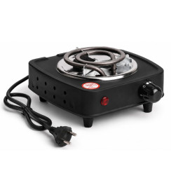 Плита электрическая для розжига угля маленькая 500w Black