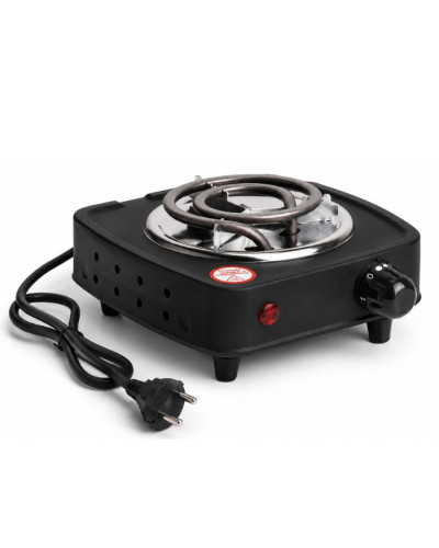 Плита електрична для розпалювання вугілля маленька 500w Black