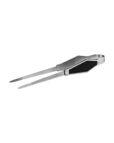 Щипці Moze Flare Coal Tong Silver 22 см