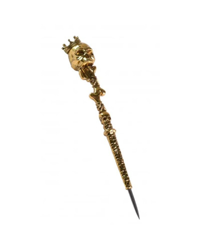 Шило Yahya Skull Gold 17,5 см