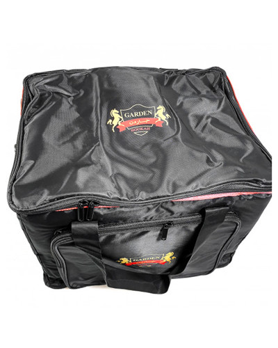 Сумка для кальяну Garden велика Black 40х30х32 см - фото 2