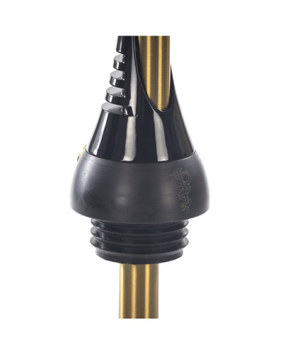 Кальян Alpha Hookah Model S Replica Black з колбою Drop Black 45 см - фото 2