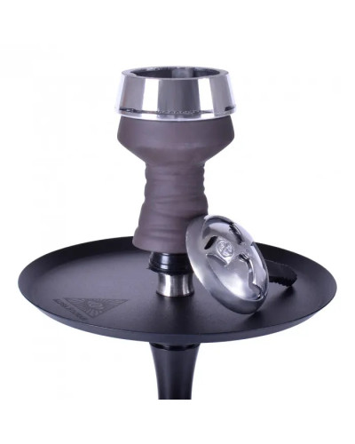 Кальян Alpha Hookah Model X Replica Black Комплект 55 см - фото 4
