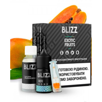 Набор для самозамеса Blizz Exotic Fruits Экзотические фрукты 50 мг 30 мл - фото 15