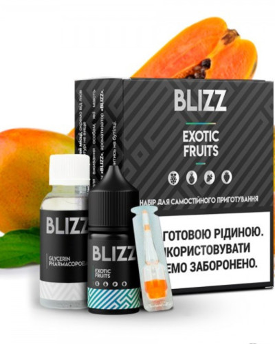 Набор для самозамеса Blizz Exotic Fruits Экзотические фрукты 50 мг 30 мл