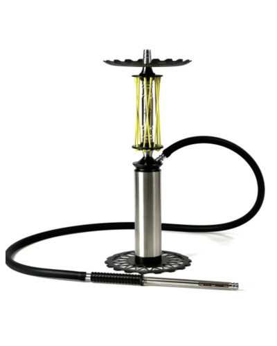 Шахта Trumpet Hookah Rider Full с металлической колбой Yellow