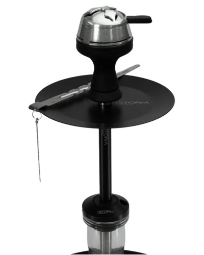 Кальян Storm Hookah mini DARK, Clear Glass - фото 4