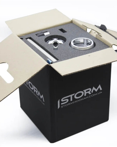 Кальян Storm Hookah mini DARK, Crystal Glass - фото 10