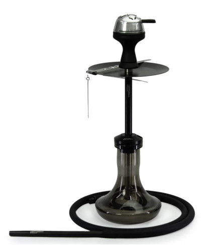 Кальян Storm Hookah mini DARK, Graphite Glass - фото 2